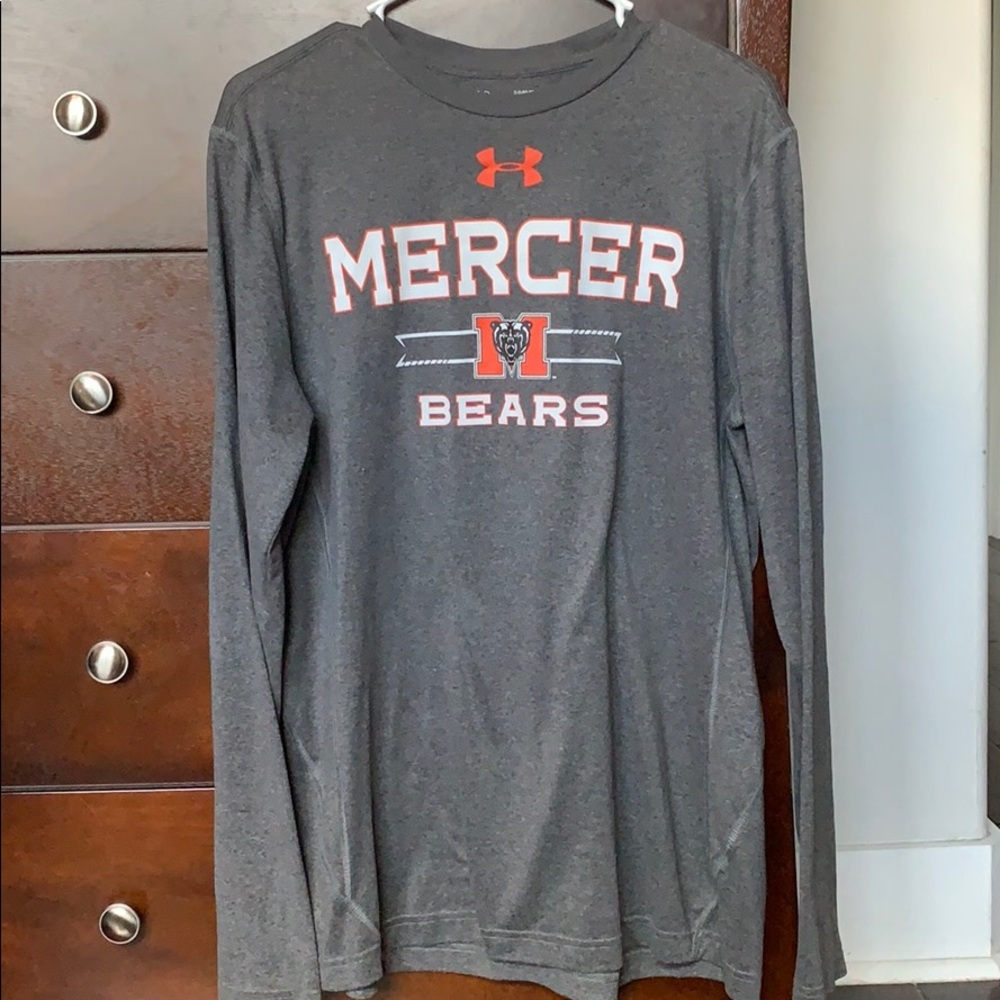 Mercer Under Armor Grey Long Sleeve Size L